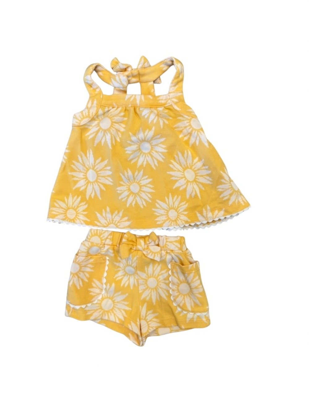 Calypso St. Barth Yellow Daisy Tank & Shorts Set